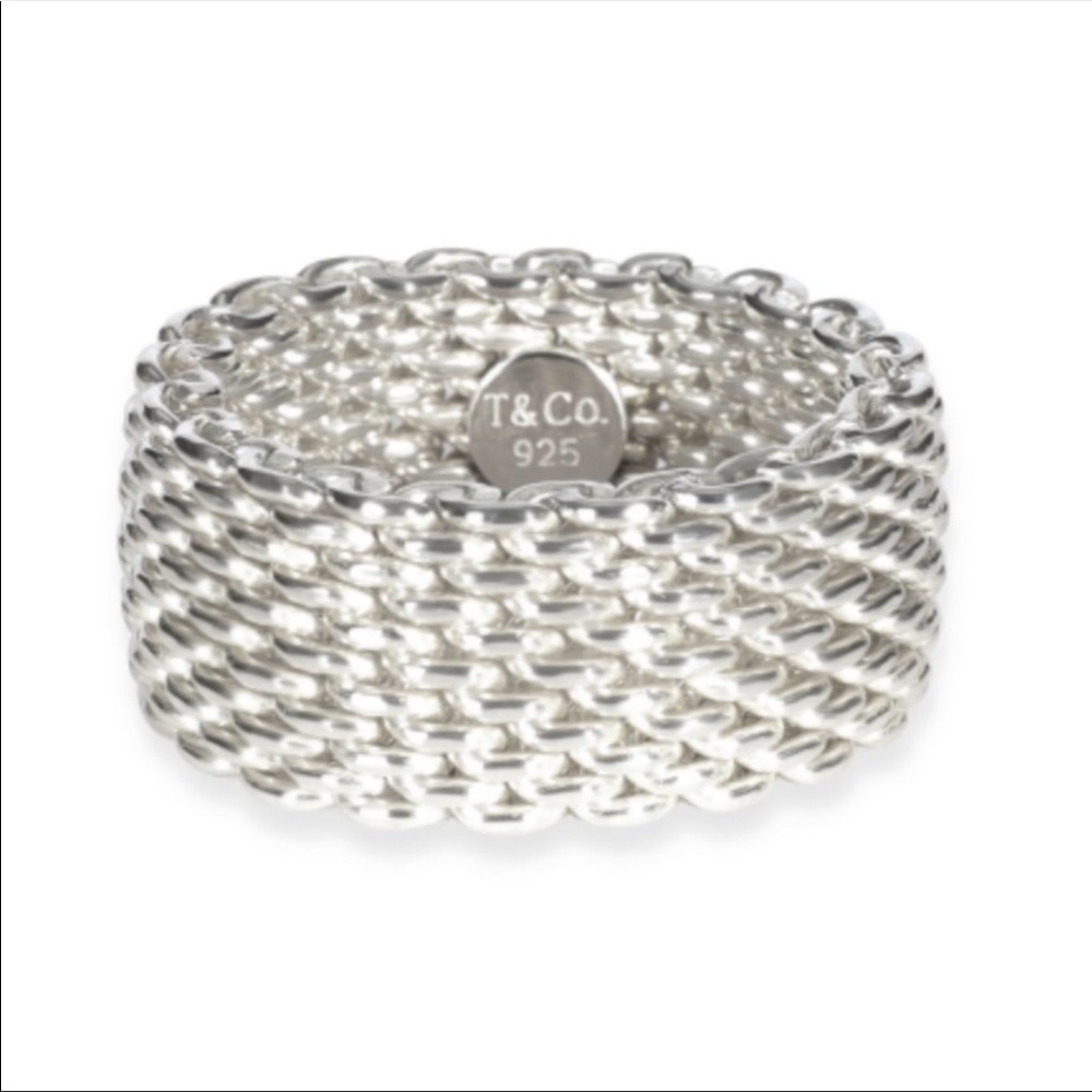 Tiffany & Co. Mesh Ring 5.5
